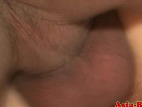 Young Asian twink gets his asshole pounded by a hung stud