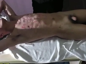 Gay Asian teens explore BDSM with hot wax play