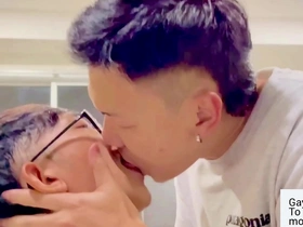 Lonesome Asian man yearns for his well-endowed black boyfriend and requests a visit for passionate lovemaking