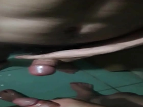 Two Vietnamese gay twinks with contrasting body types pleasure each other