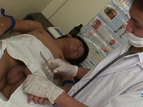 Thai twinks get physical examination with a sexual twist