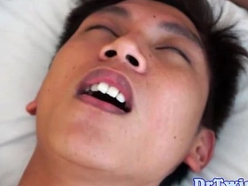 Gay twink undergoes electroshock therapy by Asian doctor